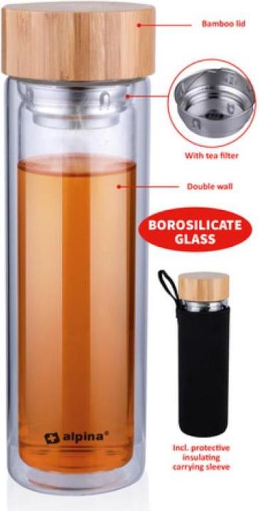 Image du produit alpina Glass Bottle (0.45 l)