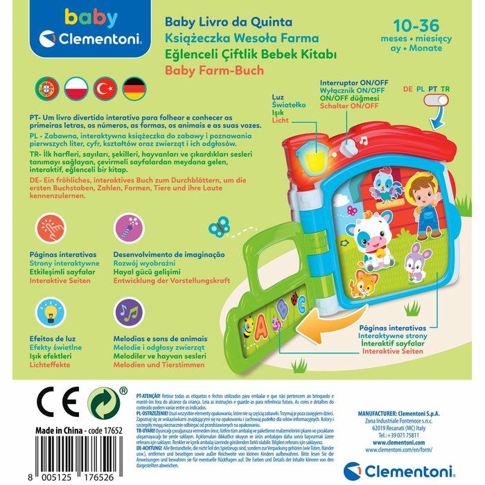 Actual product image Clementoni Baby Farm Audiobook 17652