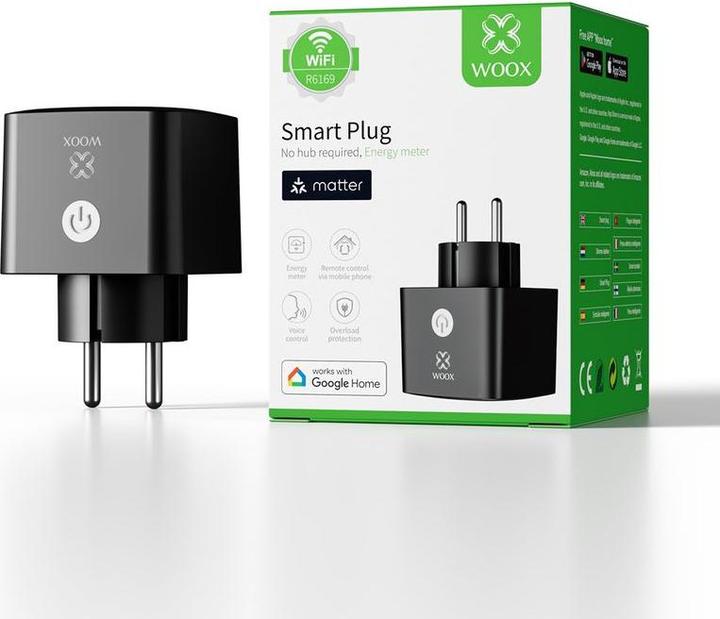 Actual product image Woox Matter Smart Plug