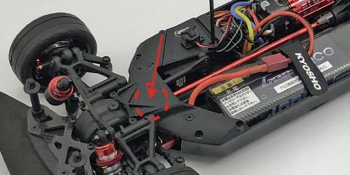 Immagine prodotto Kyosho Uscita cambio HD Cup F Fazer FZ02 anteriore centrale, acciaio