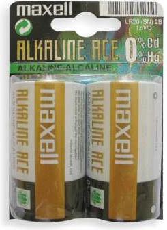 Actual product image Maxell Battery Mono D (2 pcs., D)