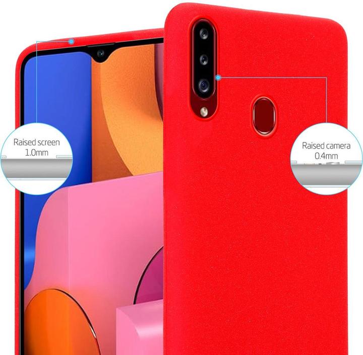 Produktbild Cadorabo TPU Frosted Cover (Samsung Galaxy A20s)