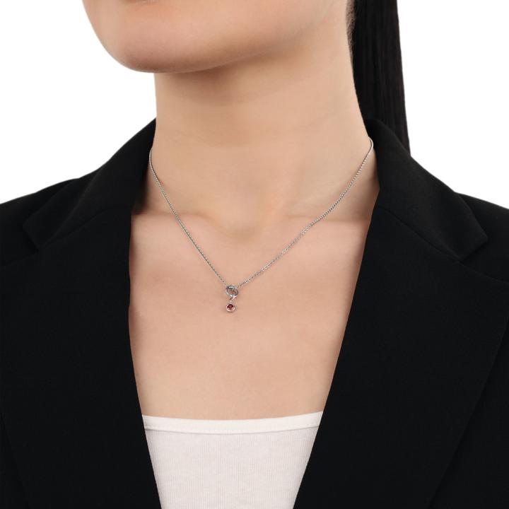 Produktbild Amor Charms für Damen, 925 Sterling Silber, Zirkonia synth. | Januar (Silber 925)