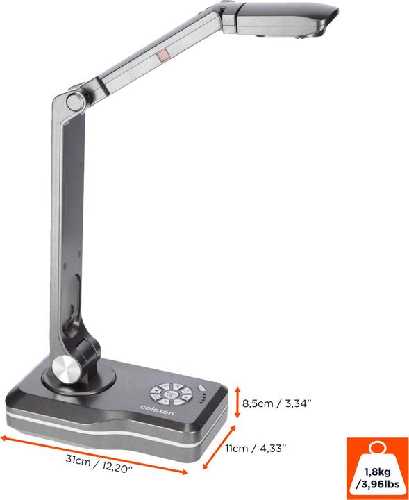 Produktbild Celexon Dokumentenkamera mit Tragetasche (USB, HDMI)