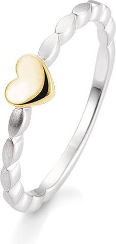Actual product image Breuning Engagement ring heart (57, 585/14 K Gold)