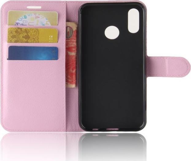 Actual product image MU Classic Litchi Leather Bookcover Series (Huawei P30 Lite)