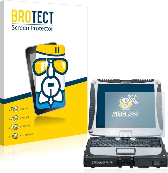 Produktbild BROTECT AirGlass Panzerglasfolie (1 Stück, Toughbook CF-19)