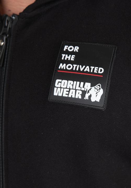 Immagine prodotto Gorilla Wear Canotta con cappuccio Milwaukee Zip - Nero (L)