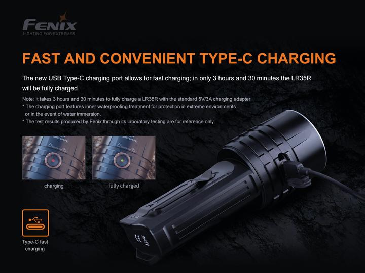 Image du produit Fenix LR35R (14 cm, 10000 lm)