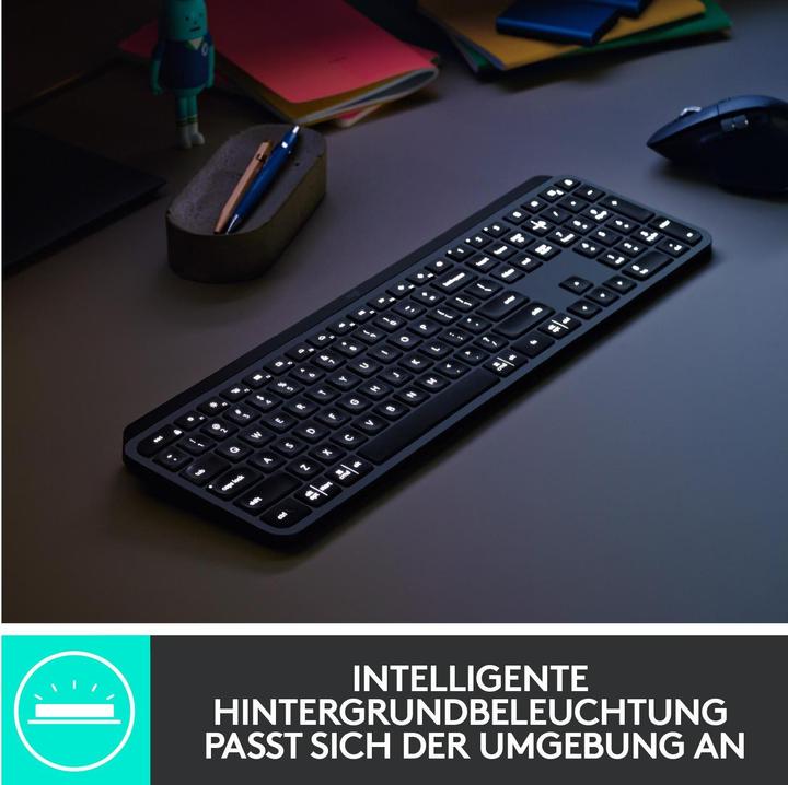 Actual product image Logitech MX Keys (CH, Wireless)