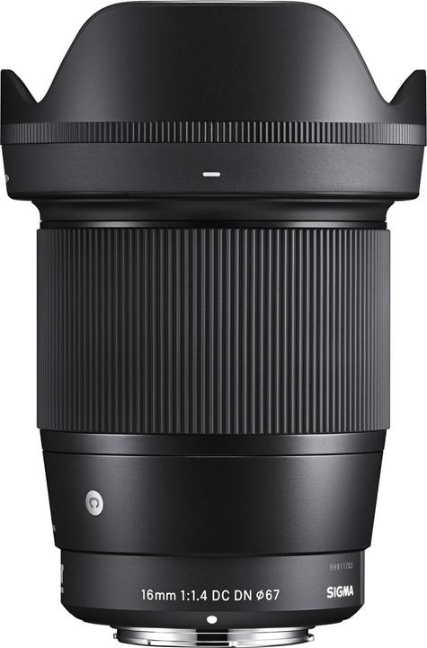 Sigma 16mm f/1.4 DC DN (C), Sony E (Sony E, APS-C / DX)