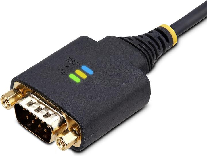 Produktbild StarTech COM 3m USB auf Seriell Adapter COM-Retention FTDI USB-A zu DB9 Kabel USB RS232 Wechselbare (3 m)