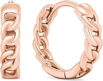 Produktbild Brilio Silver - Stylish bronze hoop earrings EA680R