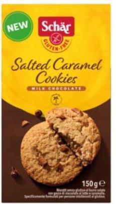 Produktbild Schär Salted Caramel Cookies glutenfrei (1 Stk., 150 g)
