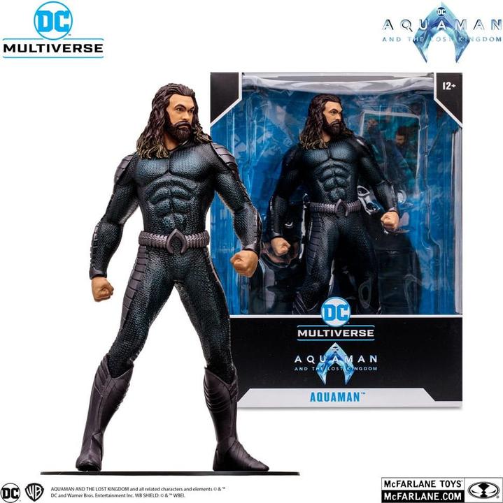 Actual product image McFarlane Aquaman and the Lost Kingdom DC Multiverse Megafig Action Figure Aquaman 30 cm