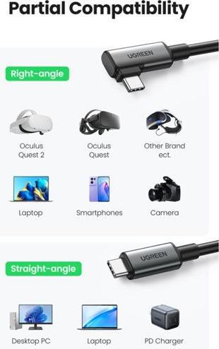 Actual product image Ugreen USB C – USB C (5 m, USB 3.2 Gen 1)