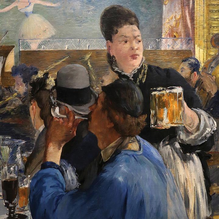 Actual product image Edouard Manet 2024 (30 x 30 cm, Hardcover, French, Spanish, German, Italian, English, Czech, Polish, Dutch)
