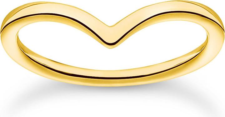 Produktbild Thomas Sabo Ring V Form Gold (56, 925 Silber)