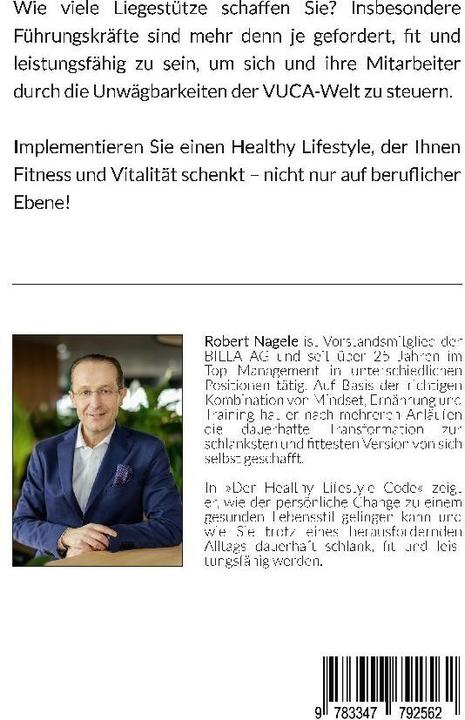 Image du produit Der Healthy Lifestyle Code (Allemand, Robert Nagele, 2022)