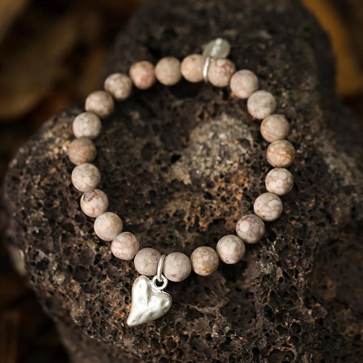 Image du produit Andreani Collier avec jaspe rouge véritable (8 cm)