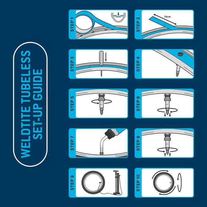 Image du produit Weldtite Tubeless Road (19 mm)
