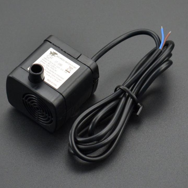 Image du produit DFRobot Pompe à eau JT-180 100-350L/h 4.5-12V (Pompe de jardin)
