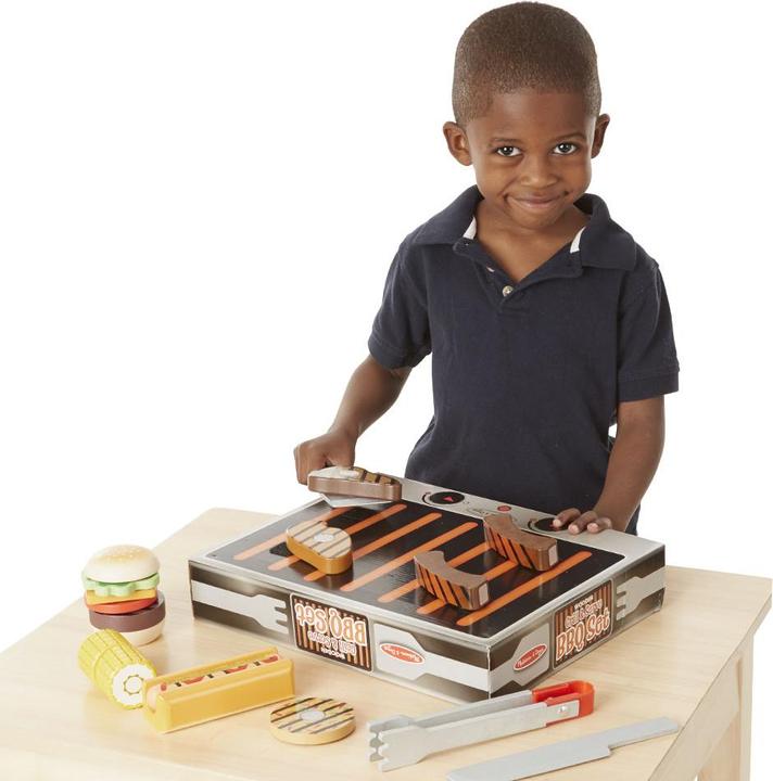Actual product image Melissa & Doug Grill & Serve BBQ