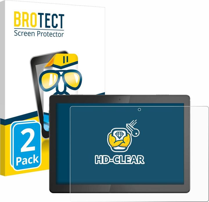 Actual product image BROTECT Screen Protector Clear (2 Piece, Tab M10 TB-X505F)