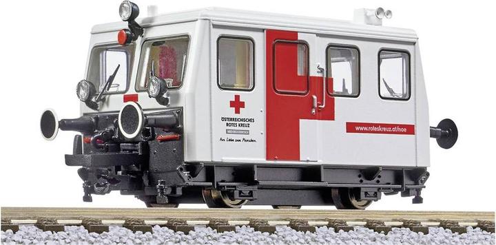 Actual product image Bachmann Trains Motor trolley, ÖBB, Red Cross, white, Ep.VI (Track H0)