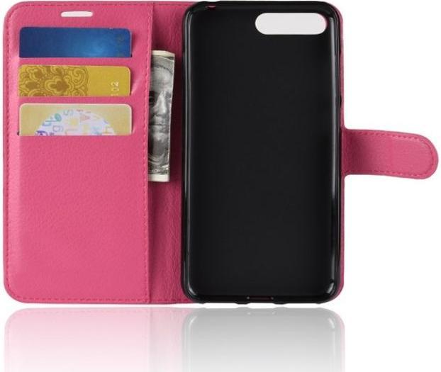 Actual product image MU Classic Litchi Leather Bookcover Series (Huawei Y6 (2018))