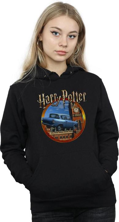 Image du produit - Sweat à capuche FLYING CAR - Femme (XXL)