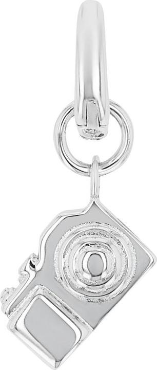 Amor Charms für Damen, 925 Sterling Silber | Kamera (Silber 925)