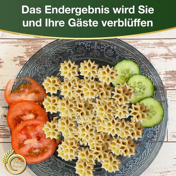 Actual product image My Pasta Sternenförmige Pasta-Matrize für Philips Pasta Maker Avance & 7000er Serie