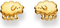 Produktbild Natsumi Schmuck Ohrstecker Schaf Gold 18K/750 (750/18 K Gelbgold)