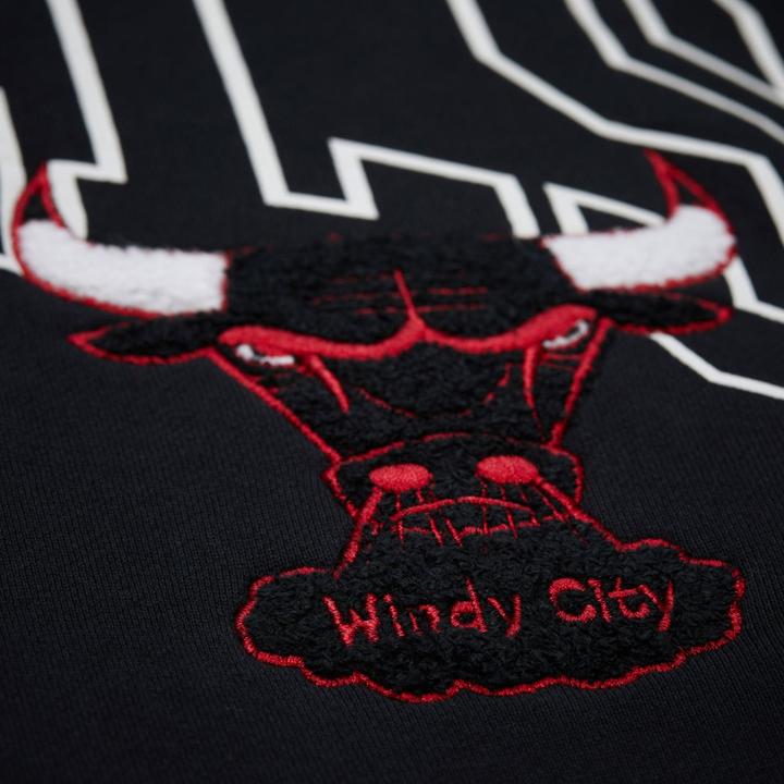 Produktbild Mitchell & Ness Fleece Oversized Hoody Chicago Bulls - XL (XL)