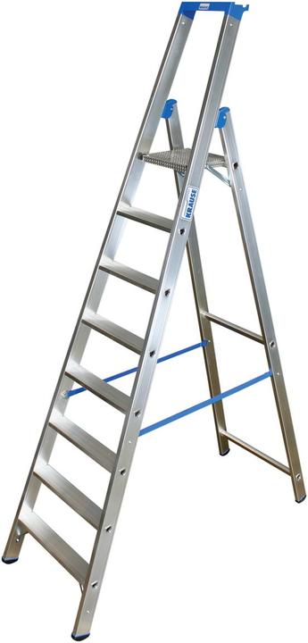 Actual product image Krause KRAU 124555 Stepladder with steps (Stepladder, 390 cm)