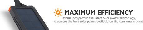 Actual product image Xtorm XR103 Solar Charger (5000 mAh, 1 W, 10 Wh)