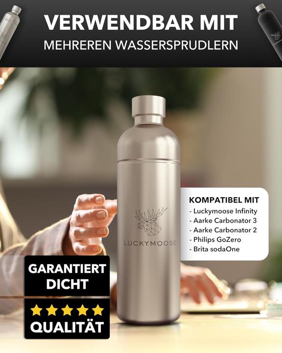 Produktbild Luckymoose Infinity Flasche