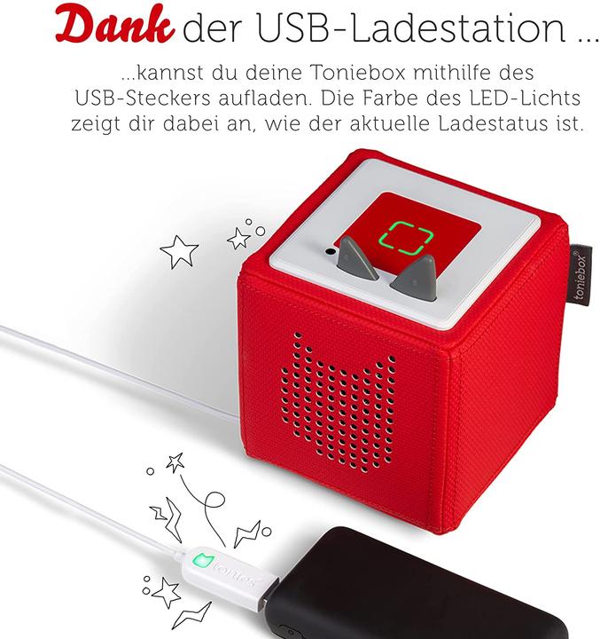 Immagine prodotto Boxine Stazione di ricarica USB Toniebox (Tedesco)