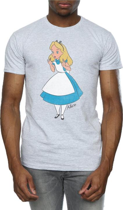Immagine prodotto Disney Alice In Wonderland Surprised Alice Maglietta Uomo (M)