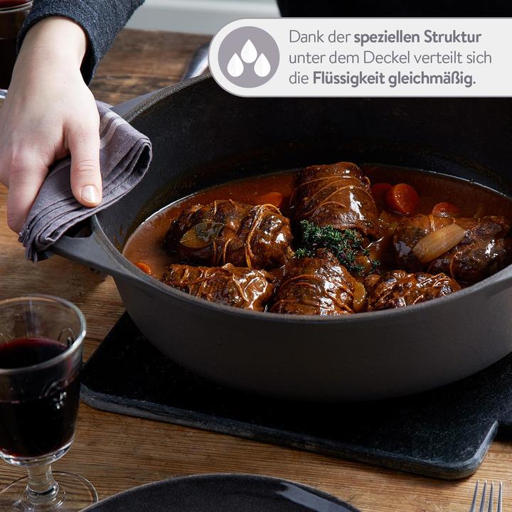 Produktbild Springlane Cocotte (24 cm, Bräter + Schmortopf, Gusseisen)