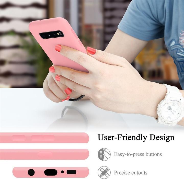 Image du produit Cadorabo TPU Liquid Silicone Case Cover (Samsung Galaxy S10+)