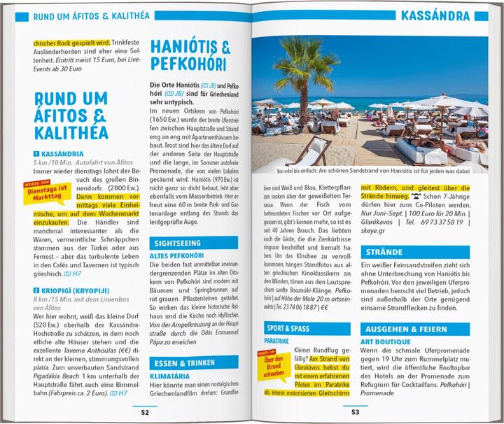 Produktbild Reiseführer Chalkidikí, Thessaloníki (Deutsch, Klaus Bötig, 2024)