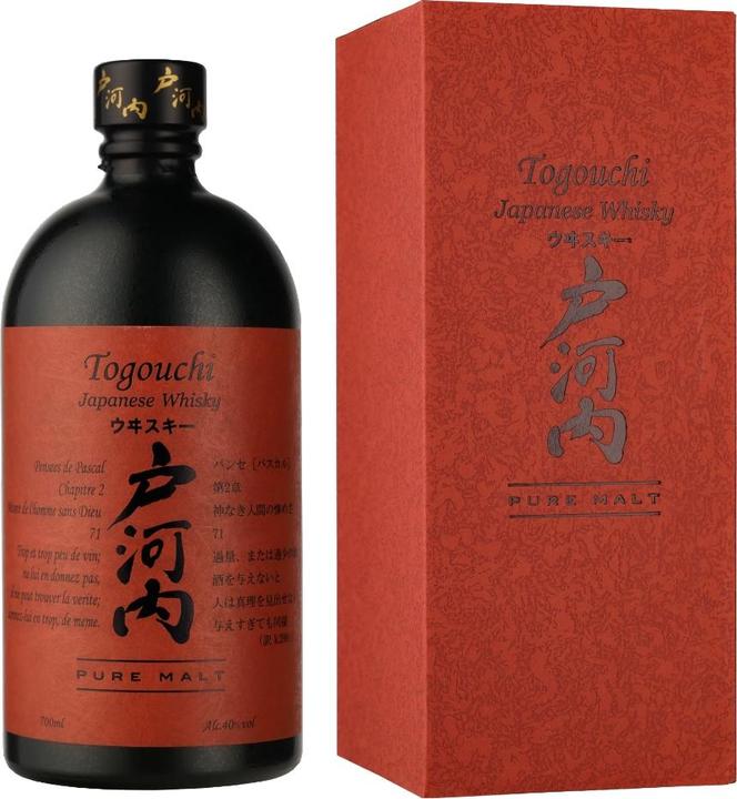 Image du produit Togouchi PURE MALT Japanese Whisky 40% Vol. 0,7l en coffret cadeau (Whisky japonais)
