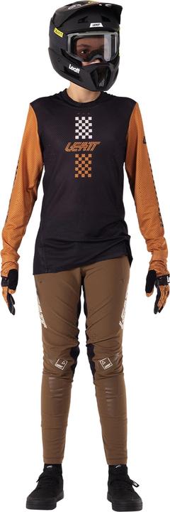 Actual product image Leatt MTB Gravity 4.0 Jersey Jr rust XL (XL)