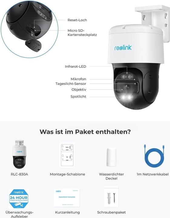Produktbild Reolink P830 (3840 x 2160 Pixels)