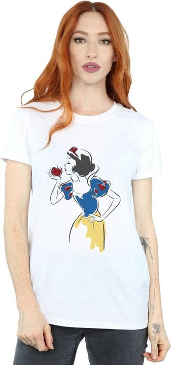 Immagine prodotto Disney Princess Snow White Apple Glitter Maglietta Ampia Donna (XXL)