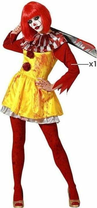 Carnival Toys Costume da clown sanguinario per donna