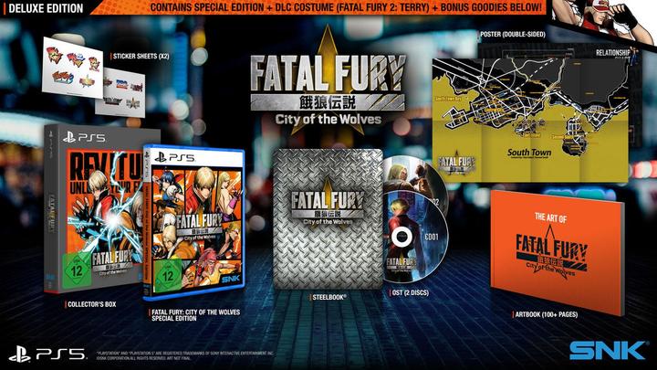 Immagine prodotto SNK Fatal Fury City of the Wolves-Deluxe Edition (PS5, DE)