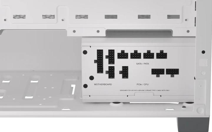 Produktbild Corsair RMx Shift White Series, RM750x Shift White, 750 Watt, 80 PLUS GOLD Certified, Fully Modular Power Su (750 W)